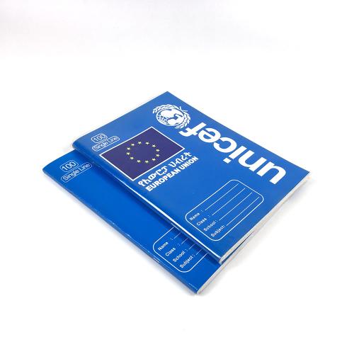 100 Pages Single Line Children Writing Notebooks Printing