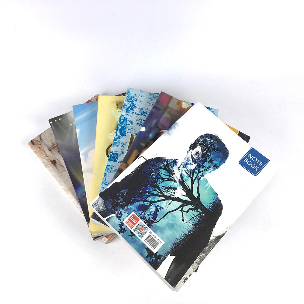 192 Sheets Assorted Art Print Lined Notebooks Printing 192 Sheets Assorted Art Print Lined Notebooks Printing