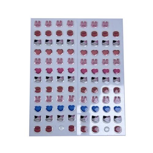 3D Epoxy Crystal Stickers
