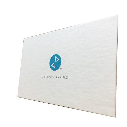 700g White Textured Paper Business Cards Printing