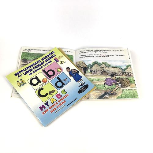 African Local Illustrated Kids Story Books ABC Alphabet Learning Books Printing