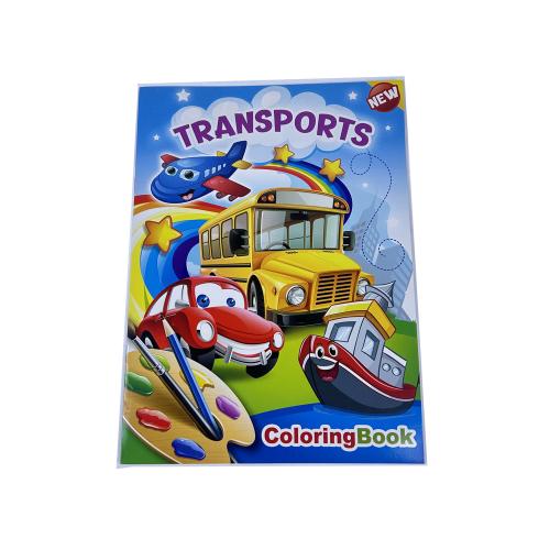 Arabic Version Saddle Stitched Kids Coloring Books Printing