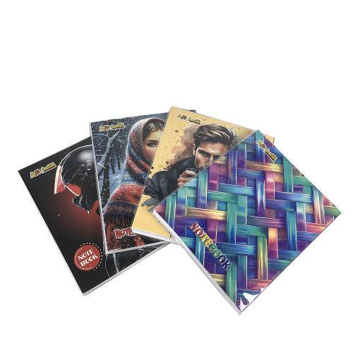 Assorted Art Print Lined Notebooks