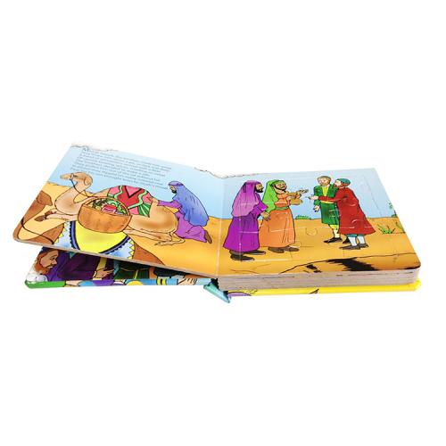 Custom Full Color 3D Pop-Up Children Story Book with Animals