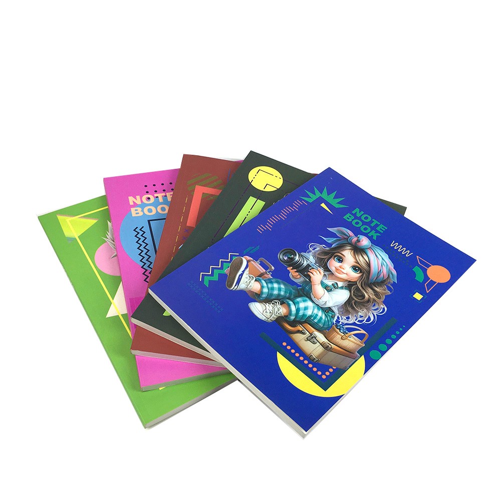 Cartoon 3D Character Glue Bound Lined Notebook for Kids Cartoon 3D Character Glue Bound Lined Notebook for Kids