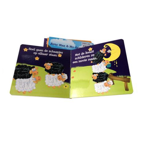 Cartoon Animal Theme Children Thick Cardboard Board Books Printing