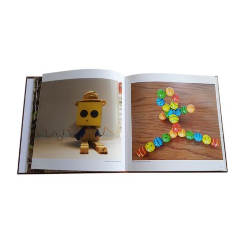 Casebound Sewn Hardcover Full Color Offset Printed Kids Handmade Craft Art Photography Coffee Table Books
