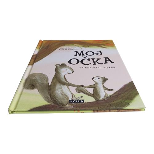 Casebound Sewn Hardcover Sketch Style Squirrel Parent-child Theme Children Picture Books