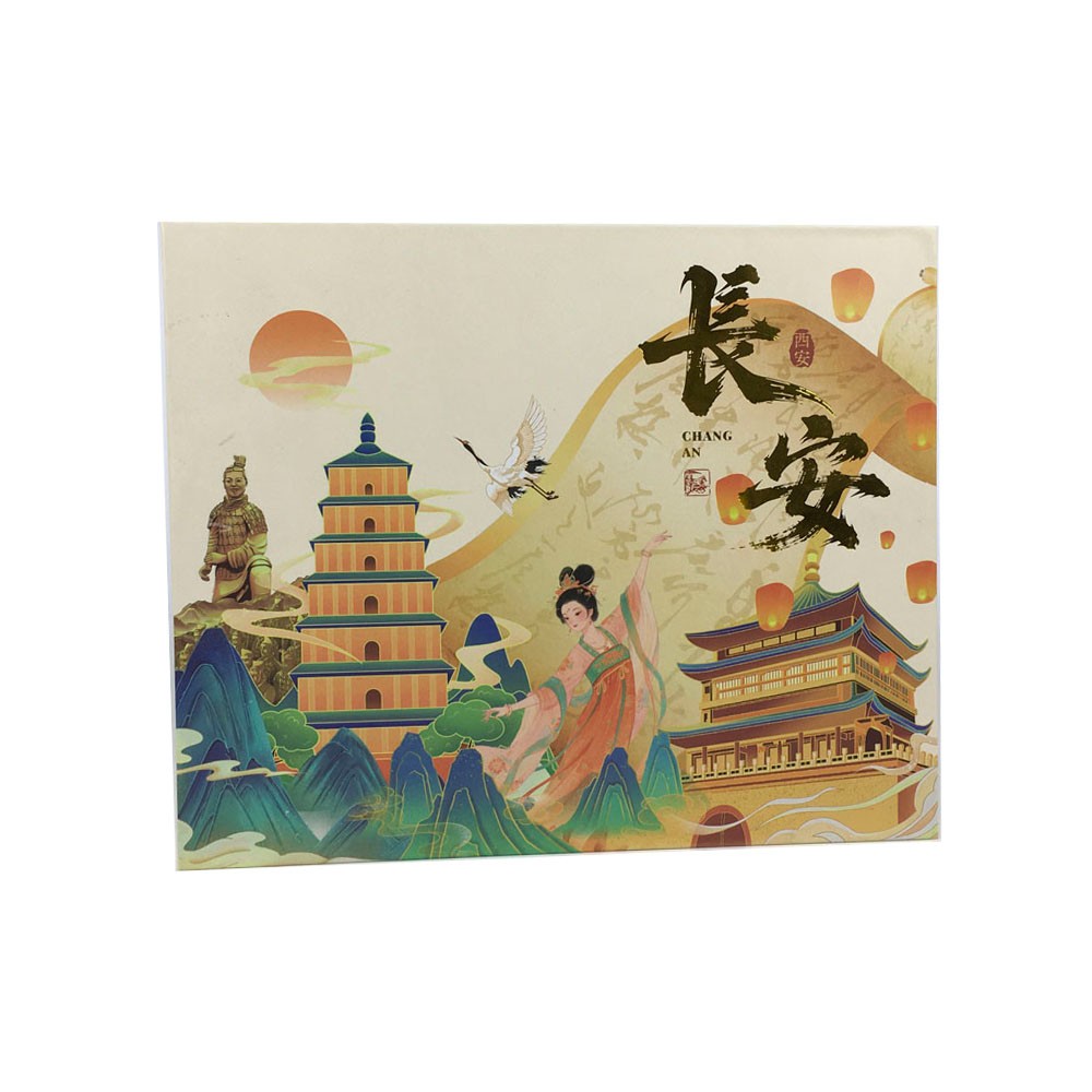 Chinese Cultural Full Color Printed Rigid Lid Base Gift Boxes Printing