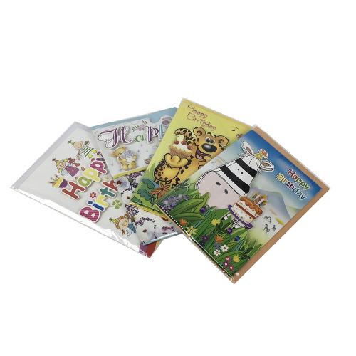 Custom Birthday Greeting Card Set with Envelopes