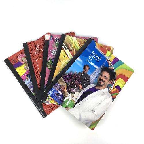 Custom Celebrity & Themed Sewn Binding Notebooks Printing