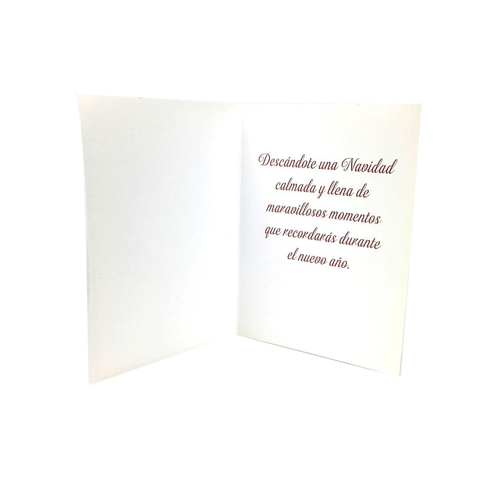 Custom Christmas Greeting Card Printing with Gold Foil Custom Christmas Greeting Card Printing with Gold Foil