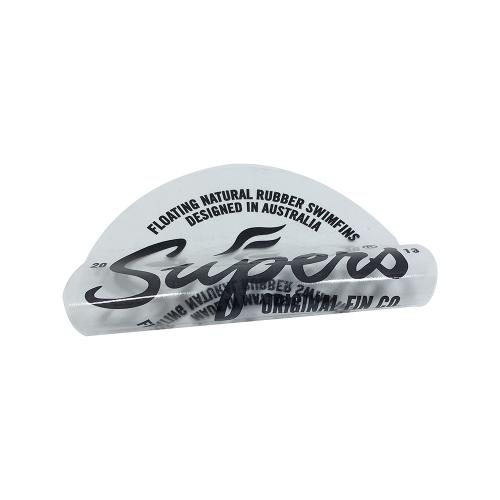 Custom Clear PVC Self Adhesive Labels with black logo printed for Product Packaging