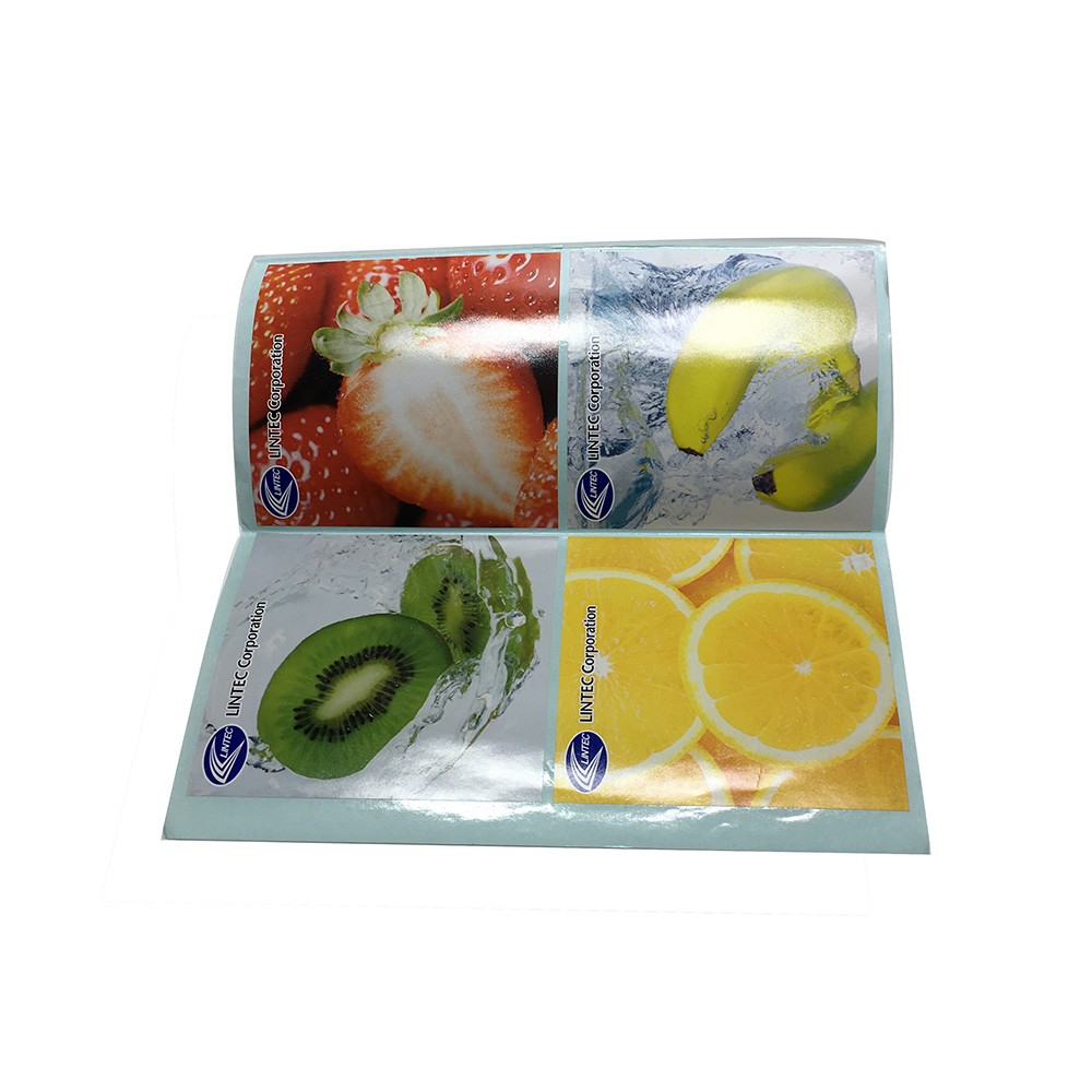 Custom Full Color Printed Glossy Plastic Self Adhesive Product Packaging Labels