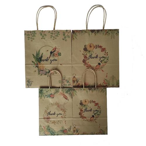 Custom Shopping Bags With Gold Foil