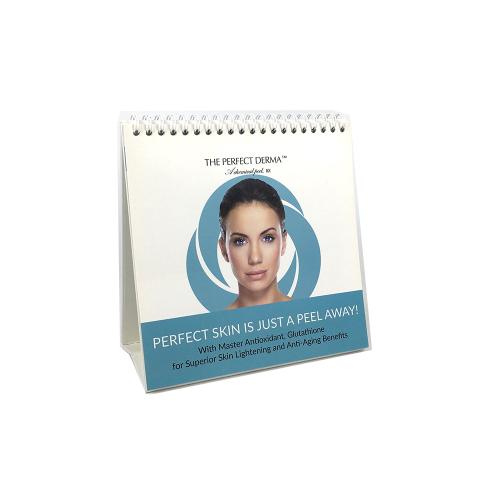 Custom Skincare Beauty Table Tent Calendars Printing