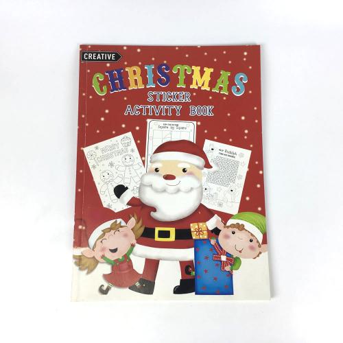 Custom Stickers Activity Books Printing