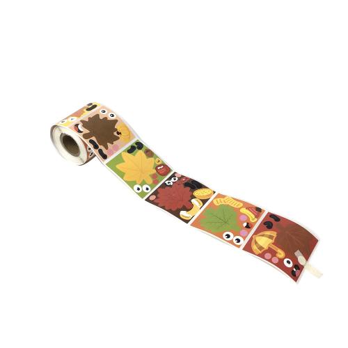 Cute Googly Eyes Fall Harvest Halloween Roll Stickers Printing