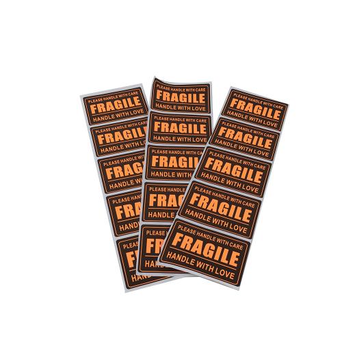 Fragile Warning Sheet Stickers Shipping Handling Caution Labels Printing