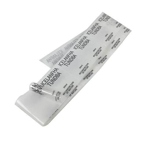 Frosted Transparent Cosmetic Bottle Adhesive Stickers Printing