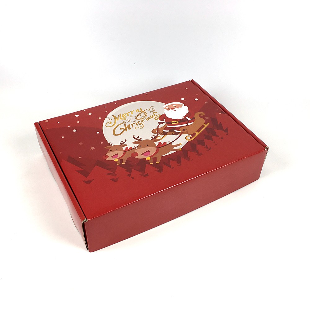 Full Color Printed Christmas Corrugated Mailer Shipping Box - 副本