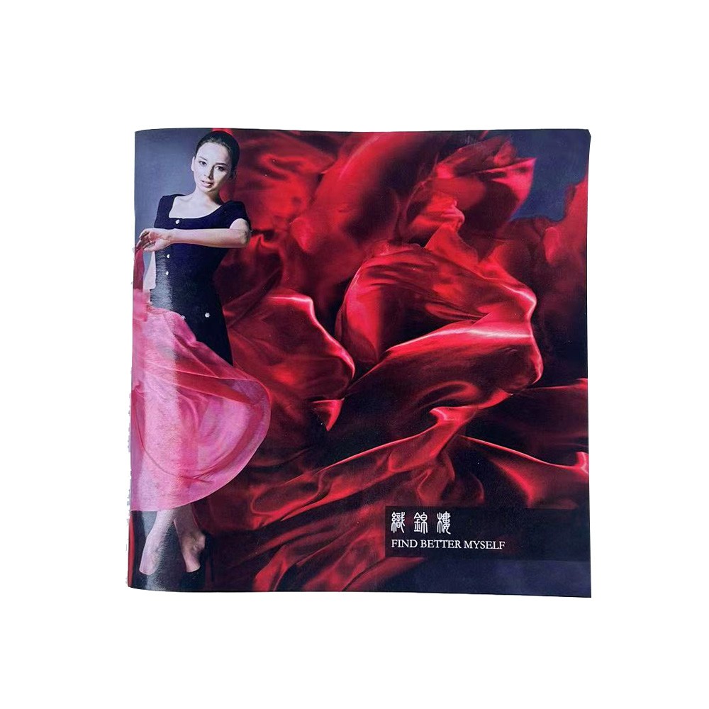Gloss Laminated Fashion Scarf Product Brochures Printing Gloss Laminated Fashion Scarf Product Brochures Printing