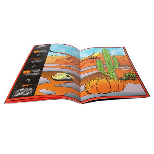 Glossy Laminated Saddle Stitched Halloween Theme Comic Books Printing