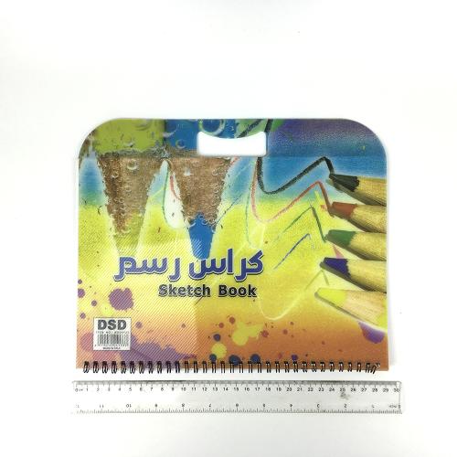 Handheld Die-Cut Spiral Blank Sketch Notebooks Printing
