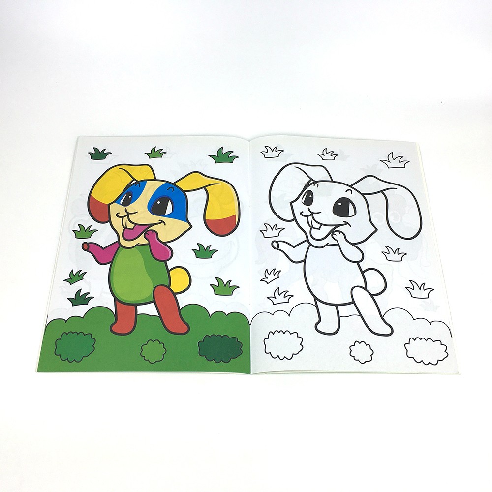 Italian Language Kids Creative Coloring Practice Books Printing