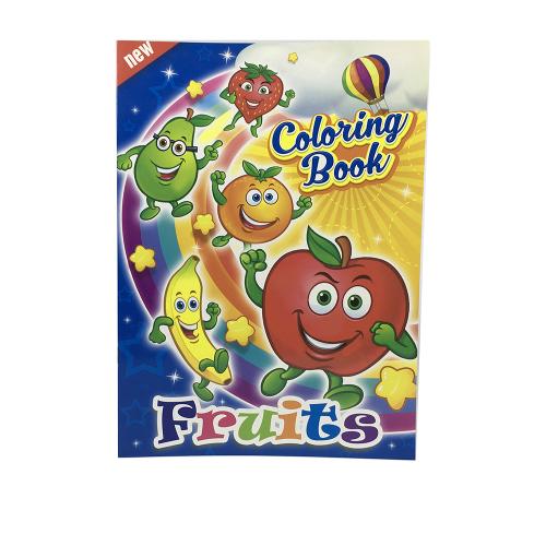 Kids Fruit Theme Coloring Books Printing