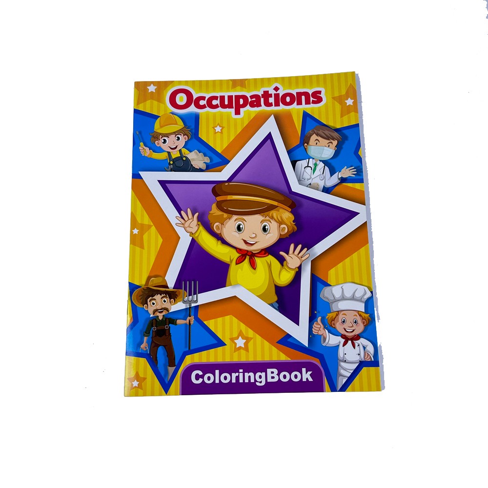 Kids Occupations Themed Coloring Books Printing Kids Occupations Themed Coloring Books Printing