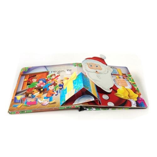 Merry Christmas 3D Lift-the-Flap Pop Up Picture Books Printing