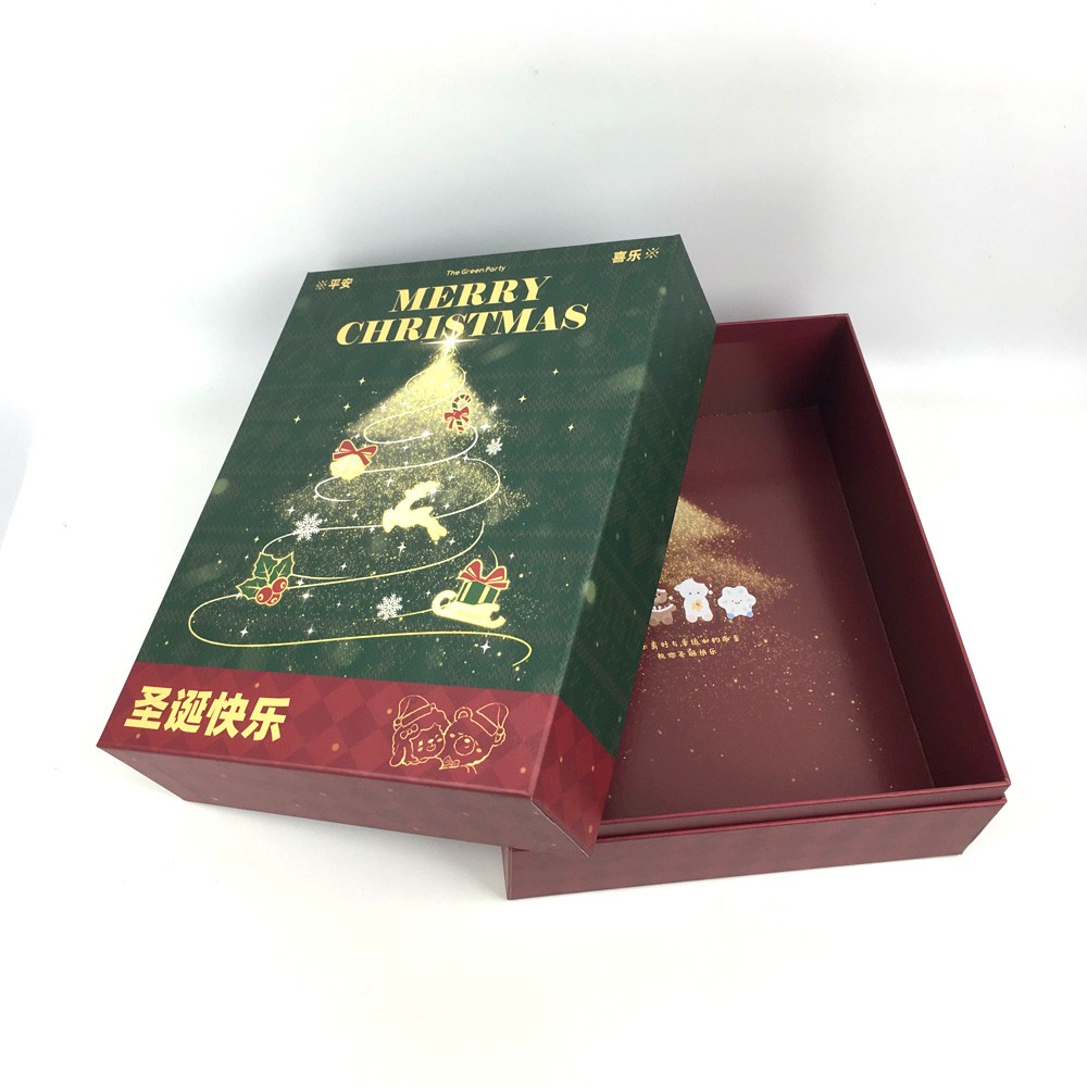 Merry Christmas Lid & Base Gift Box Merry Christmas Lid & Base Gift Box