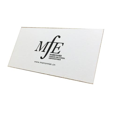 Minimalist Black Debossed Logo Business Cards Printing