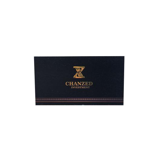 Premium Black Textured Business Cards Bespoke Multi‑Tone UV Ink Printing For Corporate