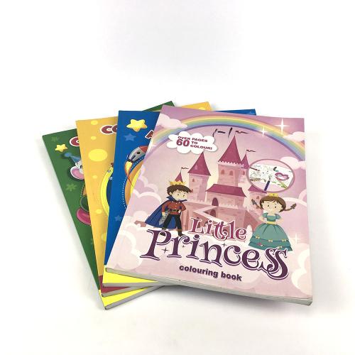 Preschool Drawing Activity Books Fantasy Ocean Space Animal Colouring Books Printing