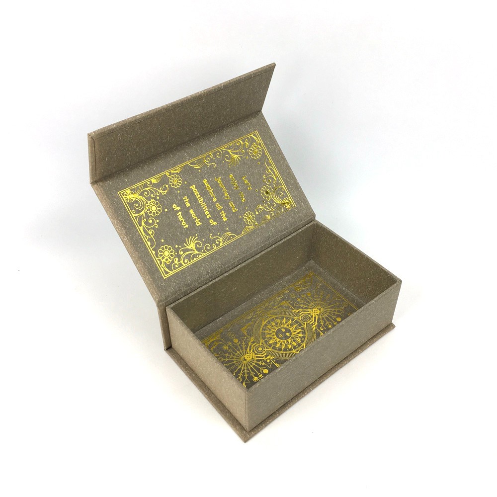 Rectangle Magnetic Flip Rigid Box for Oracle Tarot Deck Packaging Rectangle Magnetic Flip Rigid Box for Oracle Tarot Deck Packaging