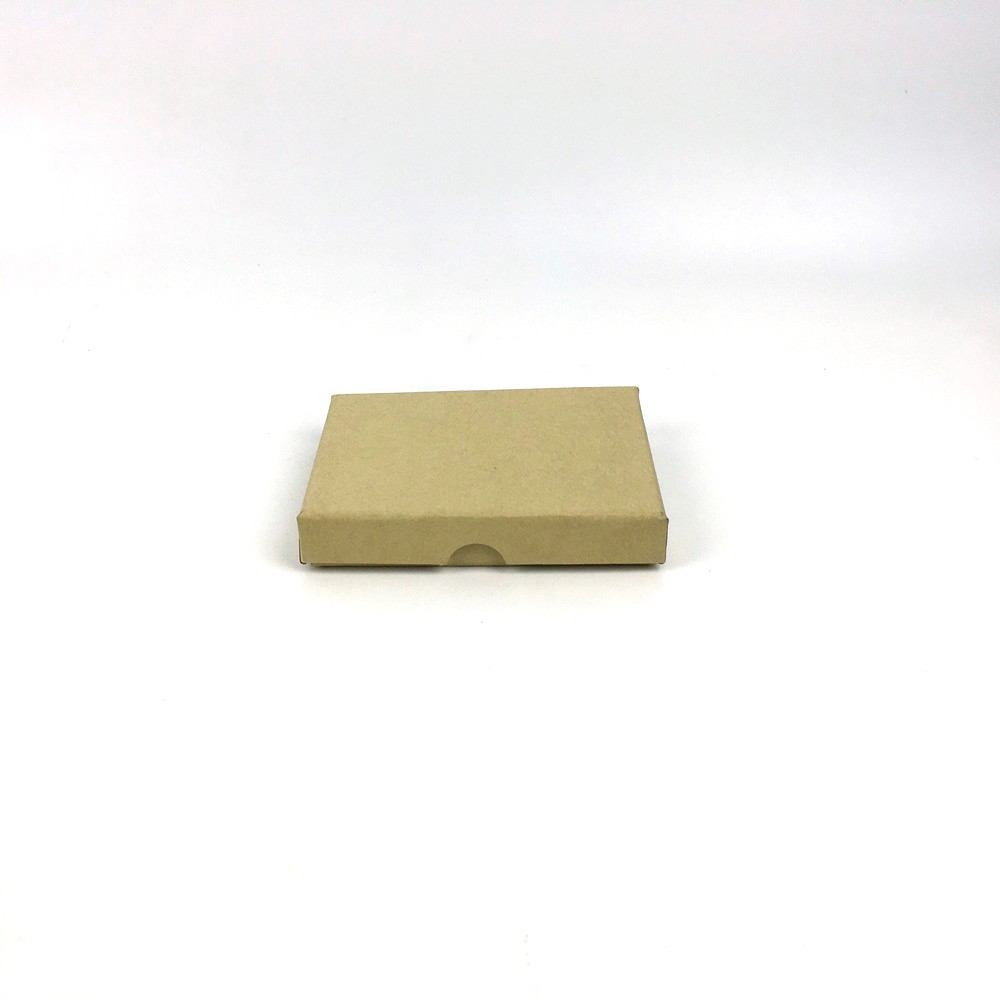 Recyclable Kraft Paper Lid & Base Rigid Box Recyclable Kraft Paper Lid & Base Rigid Box