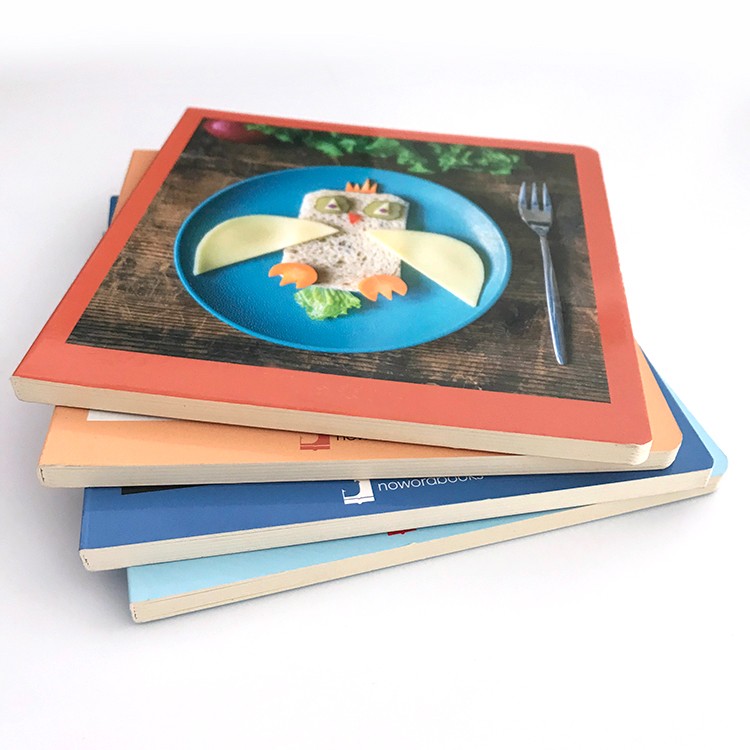 Rounded Corner Durable Kids Wordless Board Book OEM Printing Service Rounded Corner Durable Kids Wordless Board Book OEM Printing Service