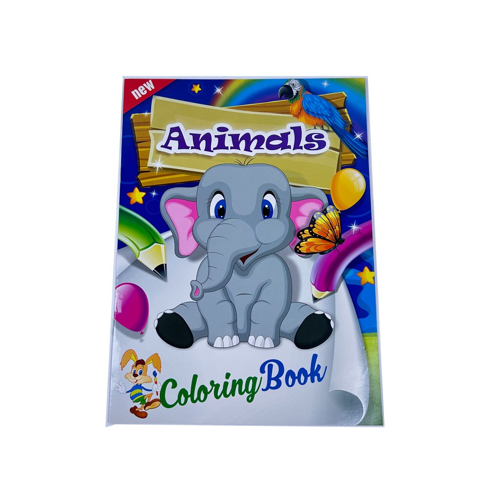 Saddle Stitched Kids Animals Coloring Books Printing Saddle Stitched Kids Animals Coloring Books Printing