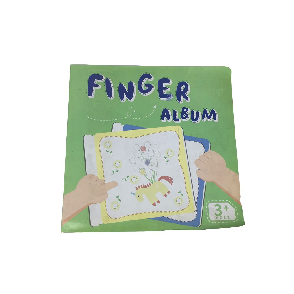 Saddle Stitched Kids Finger Painting Album Books Printing Saddle Stitched Kids Finger Painting Album Books Printing