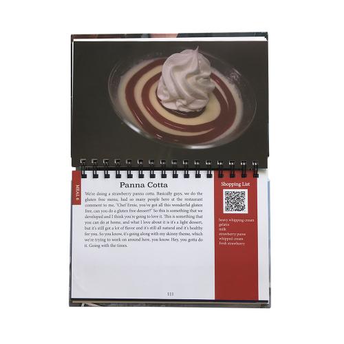 Spiral Bound New Orleans Cocktail and Dessert Recipe Books Printing