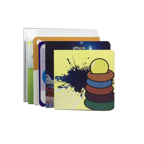 Square Rounded Corner Board Children Early Learning Books Printing