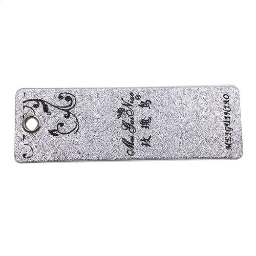 Swing Tags With Silver Eyelets For Apparel Companies