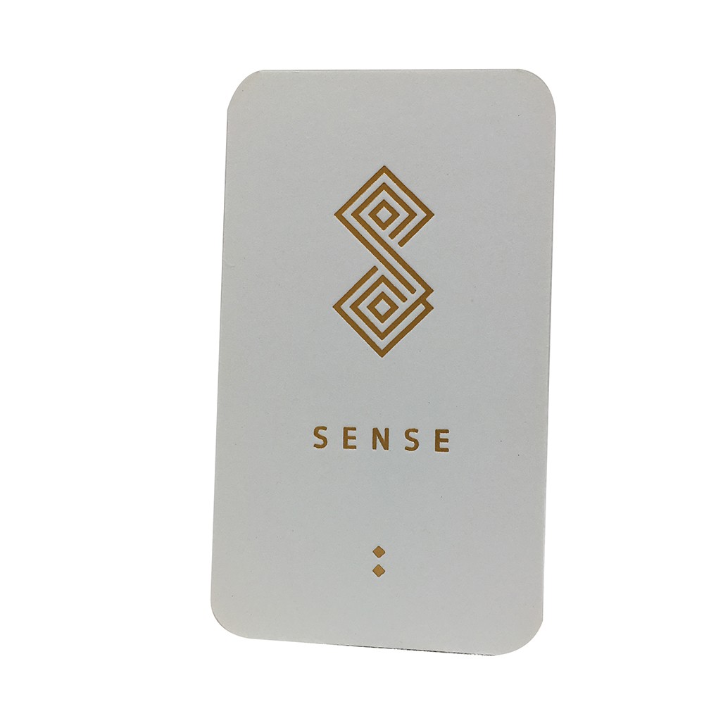 Two-Sided Gold Foil Business Cards with Rounded Corners Printing
