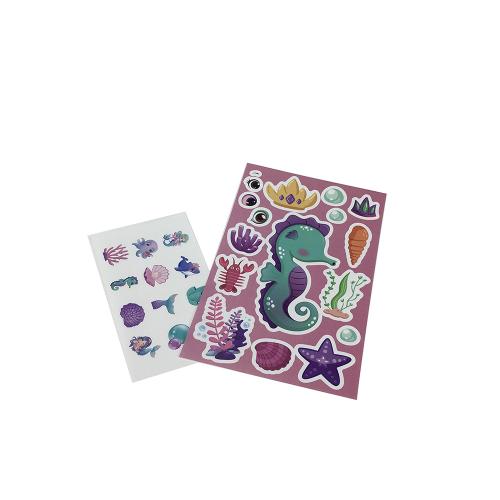 Waterproof Ocean Animal Sticker Pack for Water Bottle Laptop and Scrapbooking