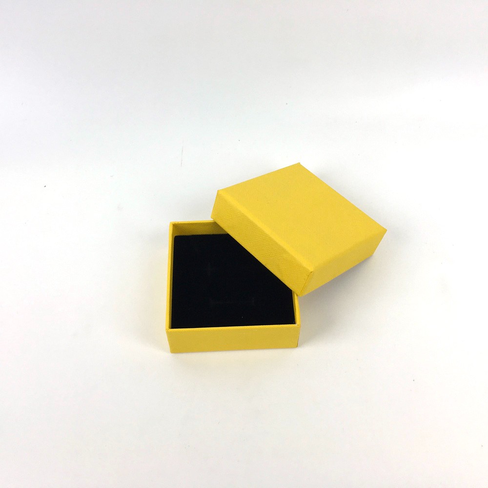 Yellow Lid and Base Custom Logo Gift Box Yellow Lid and Base Custom Logo Gift Box